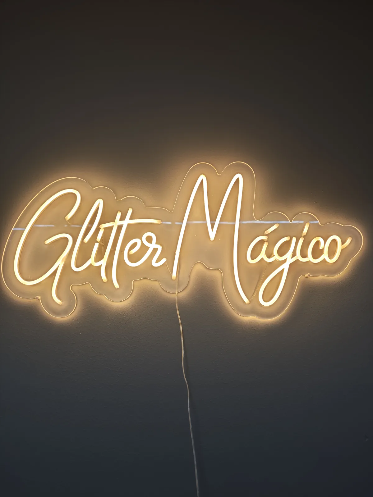 Trabajo real de ne&oacute;n LED personalizado