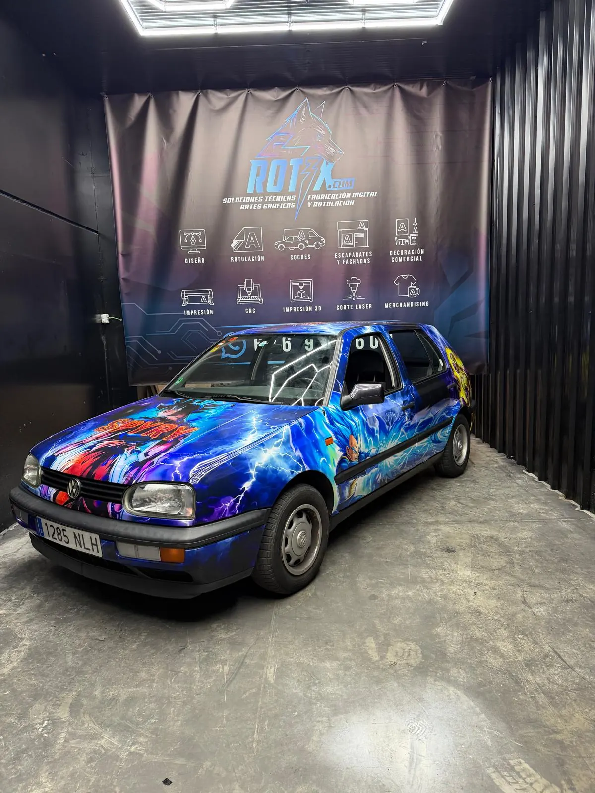 Wrapping de coche Jose Galesote en Sevilla
